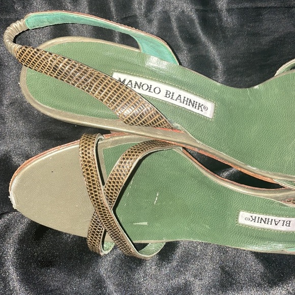 COPY - Manolo Blahnik Vintage Designer kitten heel - Picture 6 of 7